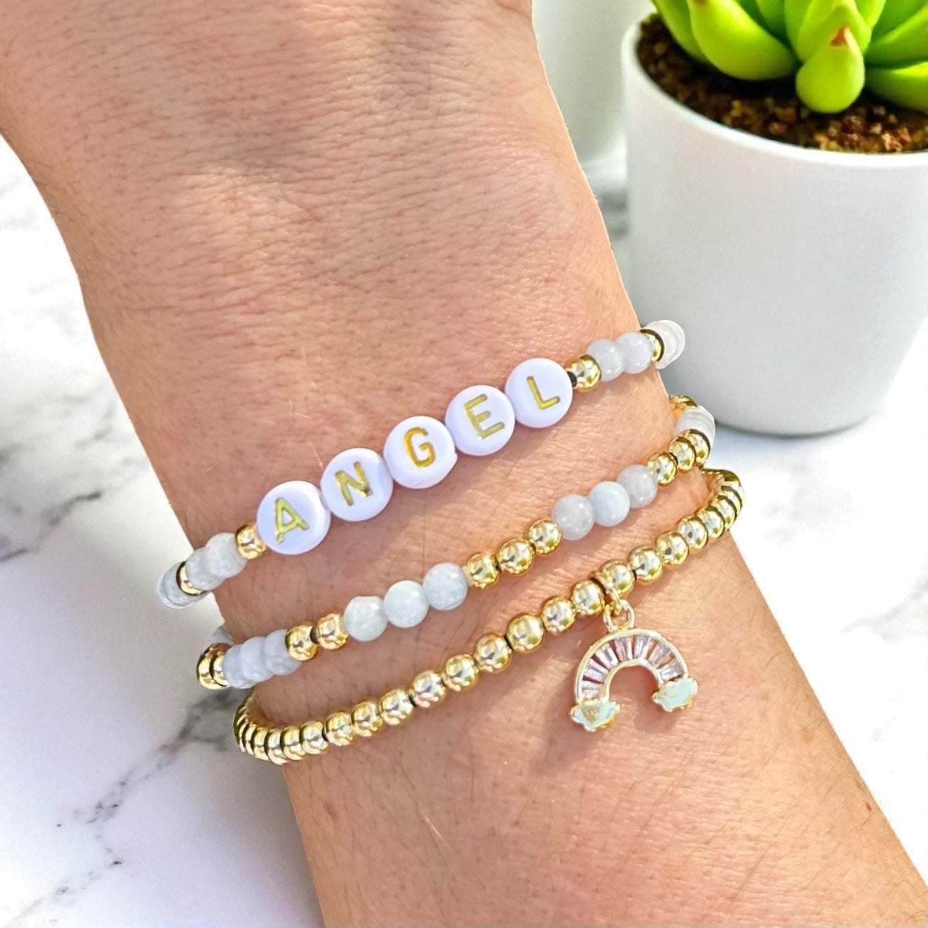 Custom Miscarriage / Pregnancy Loss Memorial Bracelet