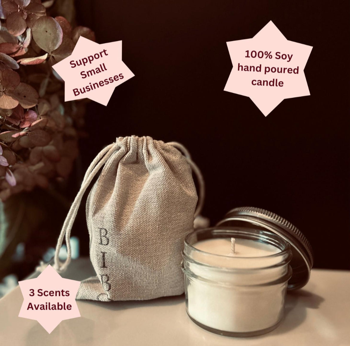 Custom Bracelet and Candle Gift Box - Simply Stated