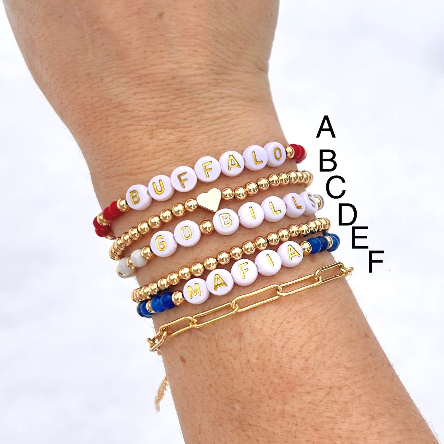 Buffalo Bills Bracelets - Simply Stated