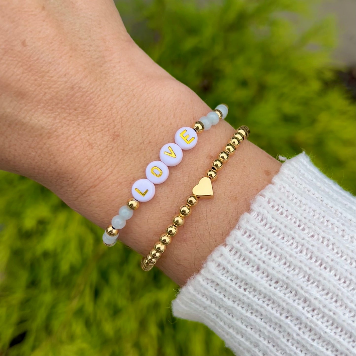 Custom Bracelet and Candle Gift Box - Simply Stated