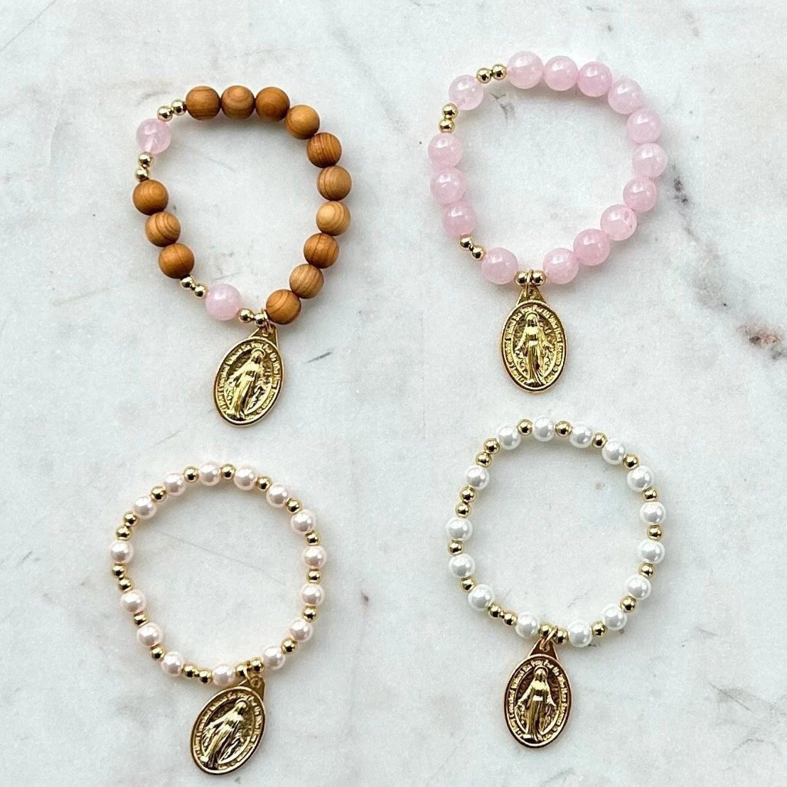 Girl's Catholic Rosary Bracelet - Simply Stated