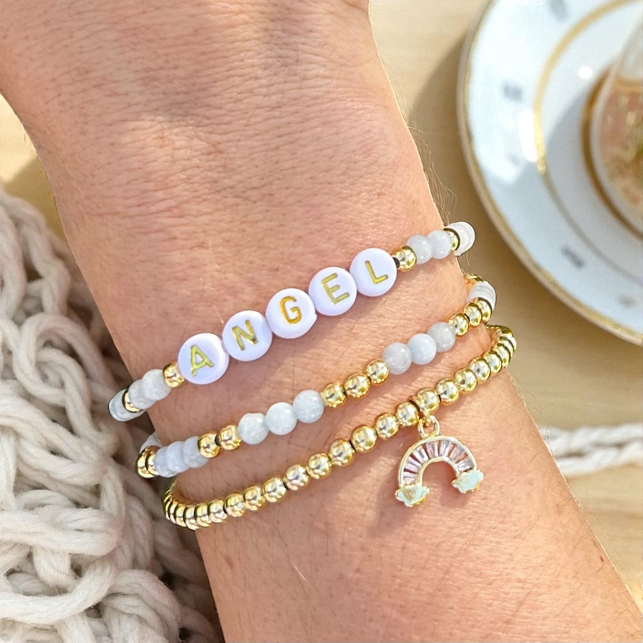 Custom Miscarriage / Pregnancy Loss Memorial Bracelet