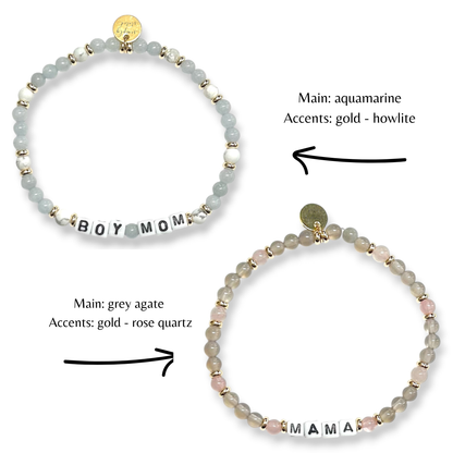 Custom Name Beaded Bracelet