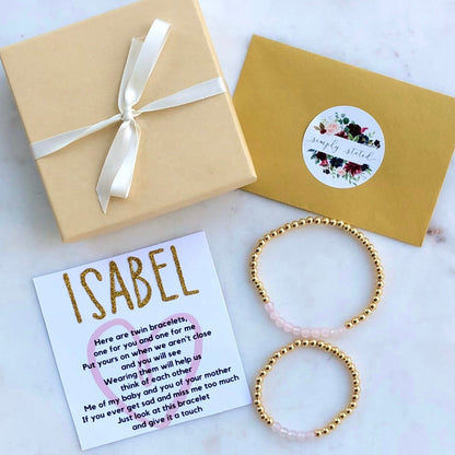 Gemstone School Anxiety Bracelet Set - Simply Stated