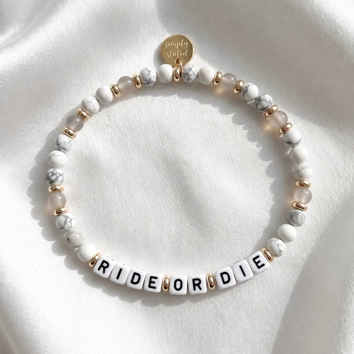 Custom Name Beaded Bracelet