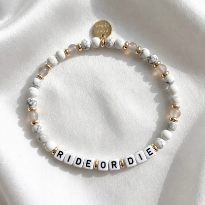 Custom Name Beaded Bracelet