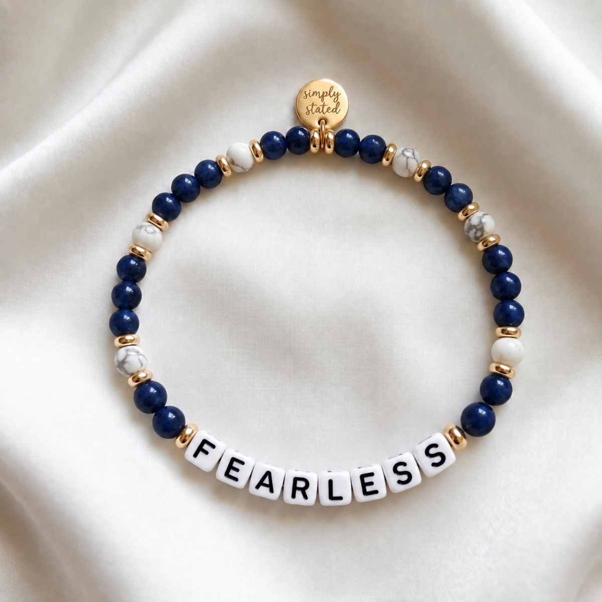 Custom Name Beaded Bracelet