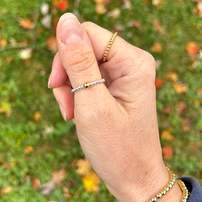 Waterproof Dainty Stacking Rings