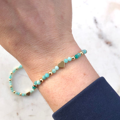 Turquoise Valentines Day Matching Set - Simply Stated
