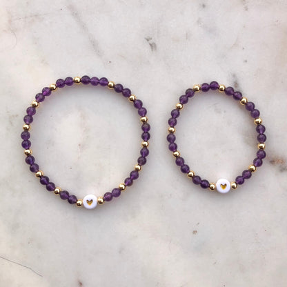 Amethyst Valentines Day Matching Set - Simply Stated