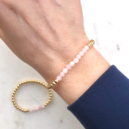 Gemstone Matching Mother Daughter Bracelet Set - Simply Stated
