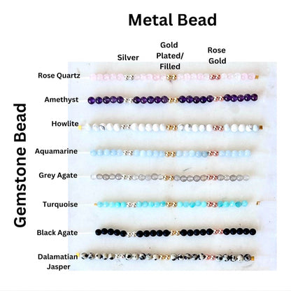 Custom Name Bracelet Stack