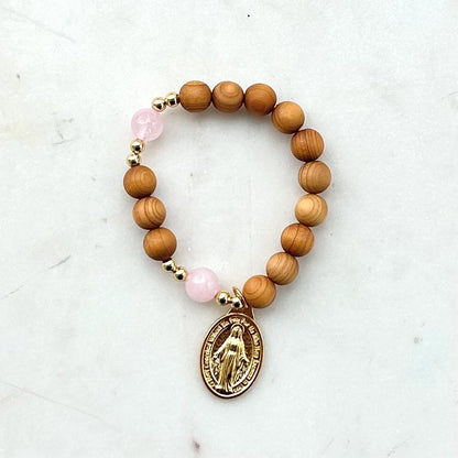 Girl's Catholic Rosary Bracelet - Simply Stated