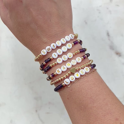 Taylor Swift Friendship Bracelets - Amethyst